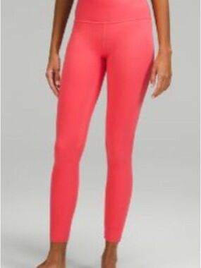 lululemon athletica Coral Pink High-Rise Leggings